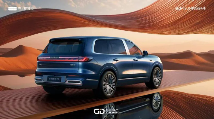 Geely Galaxy M9 Revealed: New 6-Seater SUV with Advanced AI-Powered Hybrid Technology