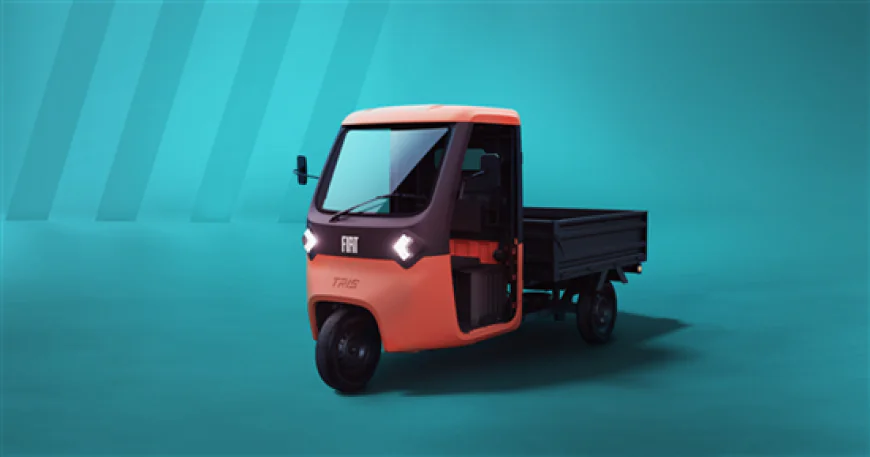 Fiat Launches Tris Electric Three-Wheeler for Global Urban Logistics