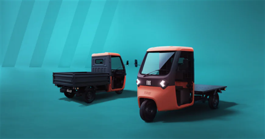 Fiat Launches Tris Electric Three-Wheeler for Global Urban Logistics