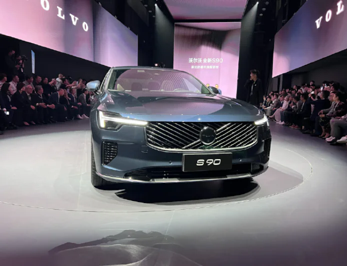 2025 Volvo S90 Facelift Launched with Enhanced Design, Tech Features, and Plug-in Hybrid Range