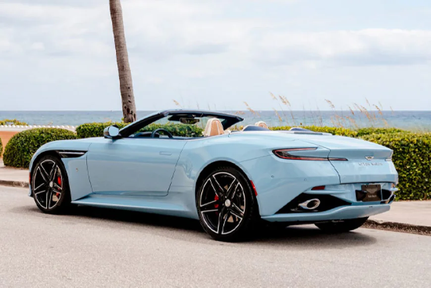 Aston Martin DB12 Volante Palm Beach Edition Unveiled with Bespoke Q Design
