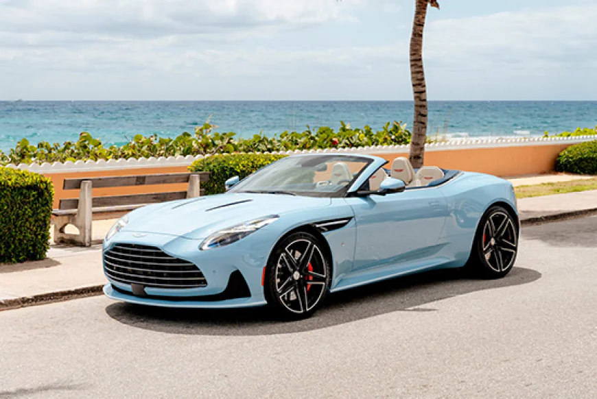 Aston Martin DB12 Volante Palm Beach Edition Unveiled with Bespoke Q Design