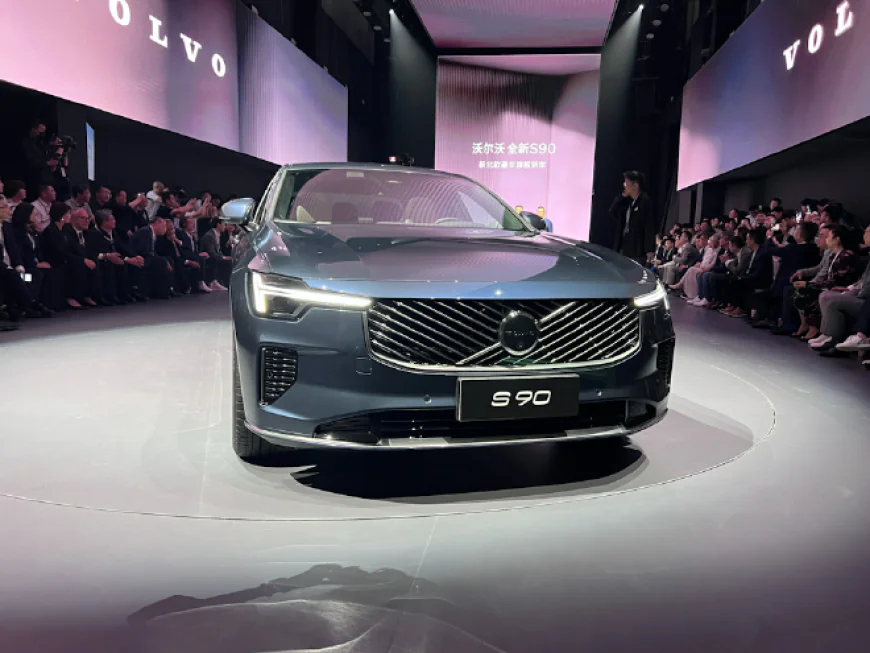 2025 Volvo S90 Facelift Launched with Enhanced Design, Tech Features, and Plug-in Hybrid Range